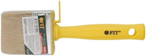 Макловица натуральная светлая щетина пластиковый корпус полая ручка "мини" 30х70мм FIT 01641 фото 3