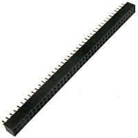 Гнездо для плат 2.00 мм RUICHI PBD2-80 (PBD2-2x40) 2.00 мм, 80 контактов | код 64771 | Ruichi