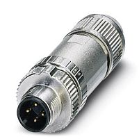 Разъем M12A-4PMM-IP67 Phoenix Contact 4-pin male A-coded connector | код 00-06117320 | MOXA