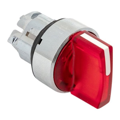 Механизм переключателя исполнительный XB4 IP65 на 2 положения с фиксацией с подсветкой с короткой ручкой красн. EKF XB4BD2FL-R-65 фото 9