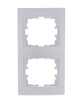 KARINA Рамка 3-ая вертикальная б/вст жемчужно-белый перламутр (10шт/120шт) | код 707-3000-153 | Lezard