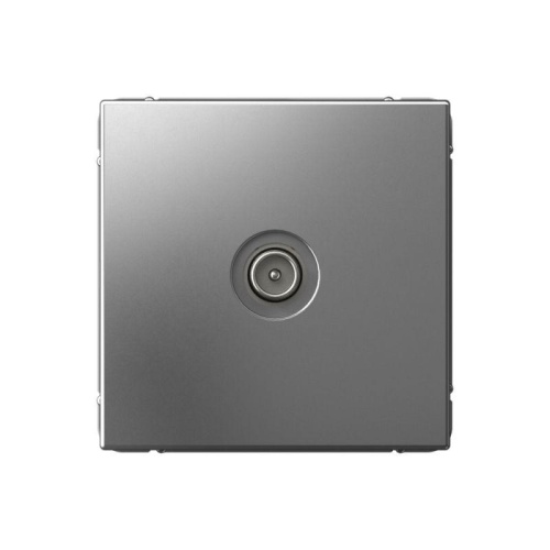 Розетка телевизионная оконечная TV ArtGallery 1дБ механизм сталь | код GAL000991 | Systeme Electric