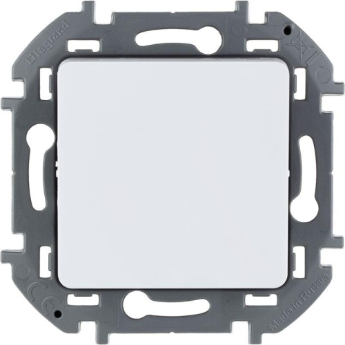 Переключатель одноклавишный INSPIRIA 10 AX 250 В~ белый | код 673650 | Legrand