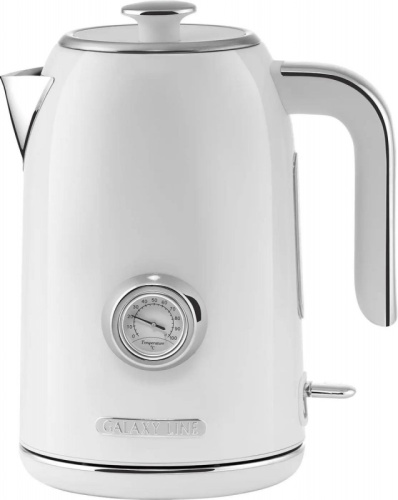 Чайник электрический Galaxy Line GL 0352 1.7л. 2200Вт сливочный корпус: нерж.сталь (ГЛ0352Л) | код 2026999 | GALAXY LINE