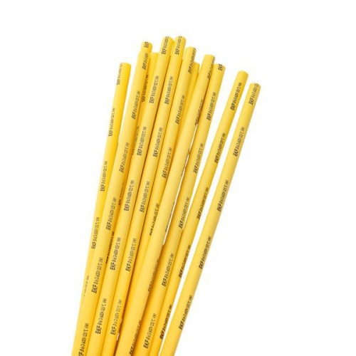 Трубка термоусадочная ТУТ нг 6/3 желт. 1м (уп.50м) PROxima EKF tut-6-y-1m