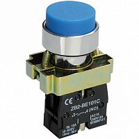Кнопка LAY5 22 мм² 660/440В, IP40, Синий | код. BBT60-BA-K07 | IEK