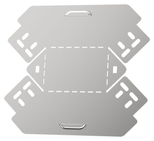 ESCA 3 Поворот вертикальный внешний 90град 80х80-0,6 IEK | код ES3-PV-90-080-080-06 | IEK