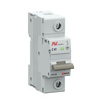 Выключатель автоматический AV-125 1P 63A (C) 10kA EKF AVERES | код mcb125-1-63C-av | EKF