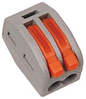 Строительно-монтажная клемма СМК 222-412 (4 шт/упак) | код. UKZ-004-412 | IEK