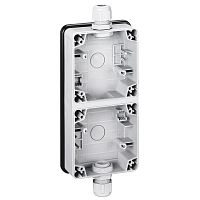 Коробка PLEXO двойн. верт. | код 90492 | Legrand