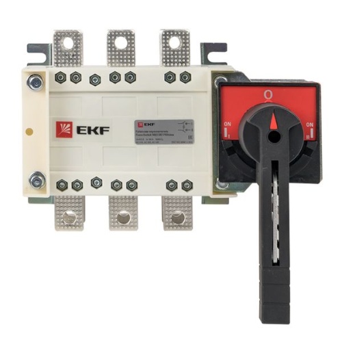 Рубильник-переключатель 160A 3P c рукояткой управления для прямой установки PowerSwitch PROxima | код pscs-160-3 | EKF фото 3