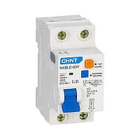 Дифференциальный автомат NXBLE-63Y 1P+N 40А 10mA электронный тип AС, х-ка D, 4.5kA (CHINT) | код 105537 | CHINT