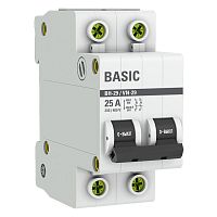 Выключатель нагрузки 2P 25А ВН-29 Basic | код  SL29-2-25-bas | EKF