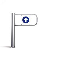 Створка -AG-650 длиной 650 мм для автоматической калитки -WMD-05S | код PERCo-AG-650 | PERCo