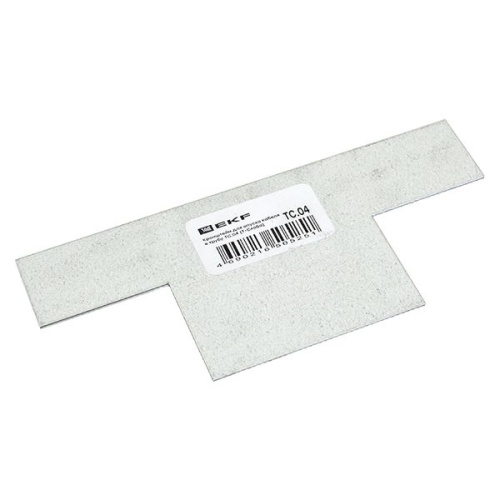 Кронштейн для опуска кабеля в трубу ТС.04 (Т-Скоба) | код TC.04 | EKF фото 2