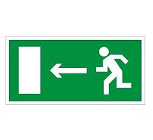 Пиктограмма "Выход налево" ПЭУ 001 210х105 СТ 2501002240
