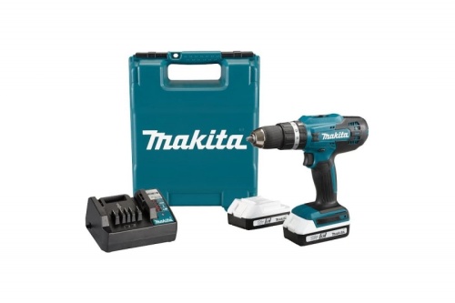 Дрель-шуруповерт Makita HP488D002 18Вт аккум. патрон:быстрозажимной (кейс в комплекте) | код 2032015 | Makita