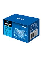 Гирлянда LED ULD-S1000-100/DTA BLUE IP20 10м 100 диодов син. свет провод прозр. Uniel UL-00007197
