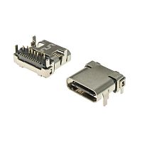 Разъём USB RUICHI USB3.1 TYPE-C 24PF-003, 24 контакта | код 107834 | Ruichi