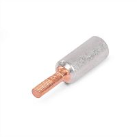 Наконечник кабельный штыревой алюмомедный НШАМ-П 50-20 | код 91880 | КВТ
