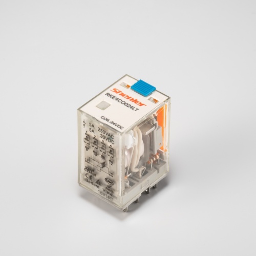 Реле, 4CO, 230VAC, 5A, LED, герм | код RKE4CO730LS | Shenler