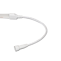 Комплект соединителей и заглушек, провод горизонтальный 300 мм для ленты NEON 10x20 DOME RGB 5 шт | код V4-NS-00.0058.STR-0001 | Вартон