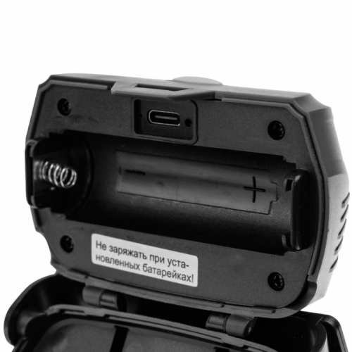 Фонарь налобный LED53413 аккум. 3.7В COB+LED 3Вт 3 реж. 3 x AAA Type-C блист карбон Camelion 15765 фото 11