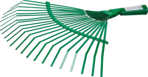 Грабли веерные пластинчатые 385х450 мм, без черенка | код 39621_z01 | РОСТОК