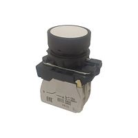 Кнопка КМЕ4502м-белый-0но+2нз-цилиндр-IP54-КЭАЗ | код 354390 | КЭАЗ