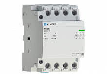 Модульный контактор MC06 3Р 16А 4НО 400/230B ELVERT | код MC06340-16 | ELVERT