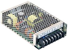 Источник питания AC-DC, 85Вт, ККМ, вход 85…264V AC, 47…63Гц /120…370В DC, выход 5В/17A, рег. вых 4.25…5.8В, дист. вкл/выкл, изоляция 3000В AC, в кожухе 159х97х38мм, -40…+60С | код HRP-100-5 | MeanWell