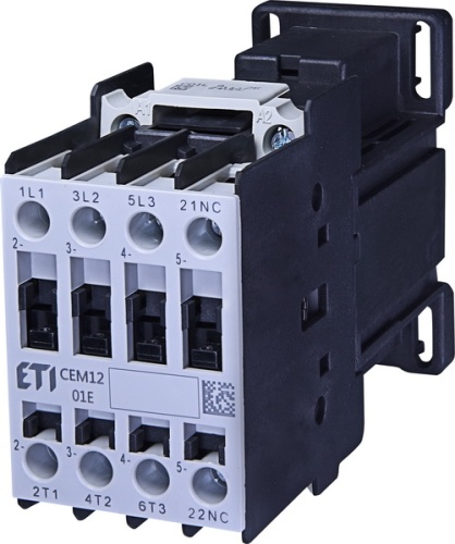 Контактор CEM 12.01 24V DC | код 004643210 | ETI