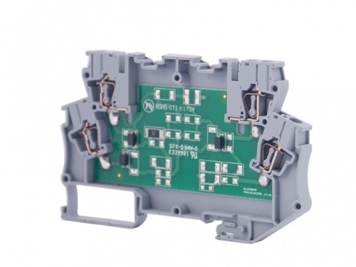 112 420N, Модуль опторазвязки на DIN-рейку, 60V AC/DC, OPT-EKI | код 0.0.0.1.12420N | KLEMSAN