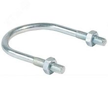Хомут U-образный 2' М10 50-60 оцинкованная сталь ГОСТ 24137-80 без гаек | код VENT2М10UCH51 | Мир хомутов