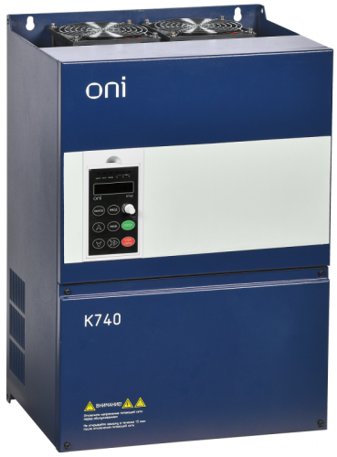 Преобразователь частоты K740 380В 3Ф 3,7-5,5кВт 9-13А тор. энк. Profibus ONI | код K740-33-037G055PTMZ | ONI