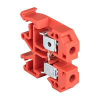 Колодка клеммная JXB-10/35 красная PROxima | код plc-jxb-10/35r | EKF