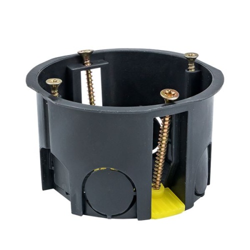 Коробка установочная КМП-020-011 для полых стен (71х45) с пластиковыми лапками IP30 розничный стикер PROxima | код plc-kmp-020-011-r | EKF фото 2