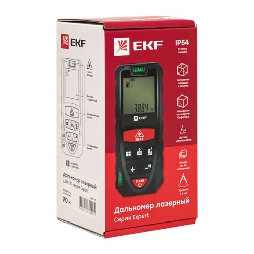 Дальномер лазерный LDM-70 (70 м) Expert | код ldm-70 | EKF фото 3