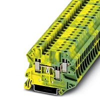 Клемма защитного провода UT 4-TWIN-PE | код 3044380 | PHOENIX CONTACT