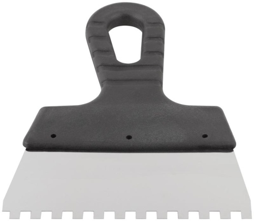 Шпатель фасадный зубчатый 150мм/зуб 6мм нерж. КУРС 06601 фото 4