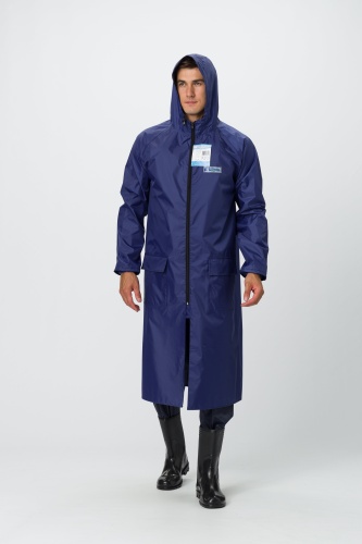 Плащ влагозащитный Poseidon WPL (Нейлон/ПВХ,225), синий,44-46,170-176 | код 87458426 | Факел