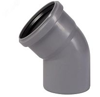 Отвод 45° 75мм вн.канализ.(120) | код 20102075 | VALFEX