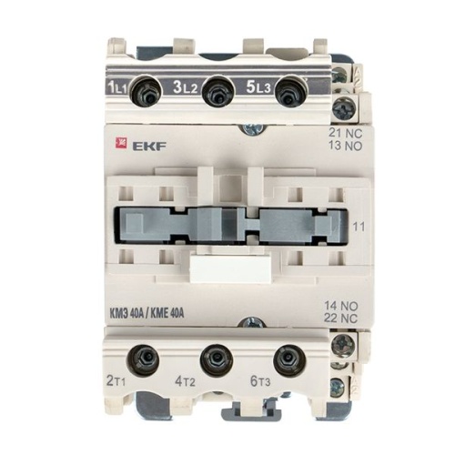 Контактор малогабаритный КМЭ 40А 110В NO+NC | код ctr-s-40-110 | EKF фото 4