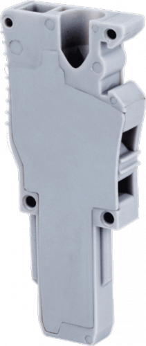 Штекер CX2.5PN /5x17,5 mm, пружинный, 1 присоед., 2,5(max 4)mm2, 24A, 500V, серый | код CX2.5PN | Connectwell