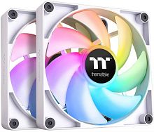 Вентилятор для корпуса Thermaltake CT140 ARGB 140х140x25 белый 4-pin 30.5дБ (упак.:2шт) (CL-F154-PL14SW-A) Ret | код 2009244 | THERMALTAKE