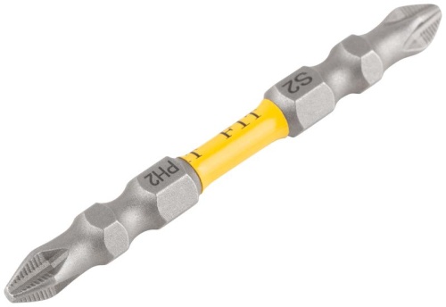 Биты кованые, сталь S2, двусторонние 65 мм PH2/РН2, Профи 10 шт., блистер | код 57546 | FIT фото 2 Биты кованые, сталь S2, двусторонние 65 мм PH2/РН2, Профи 10 шт., блистер | код 57546 | FIT фото 2