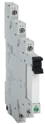 Реле интерфейсное ORM 2 1NO+1NC 24В DC | код ORM-41F-2 | IEK