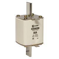 Плавкая вставка ППН-37 400/80А габарит 2 PROxima | код fus-37/400/80 | EKF