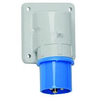 Вилка панельная 32A 3p 230V 6h IP44 голубая | код 2662 | Bals