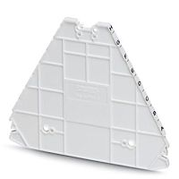 Концевая крышка D-PTRV 8 WH H-A | код 3270243 | PHOENIX CONTACT